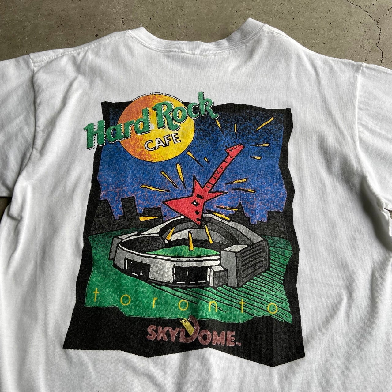 Vintage 90s MAGNA マグナ アドバタイジングTシャツ USA製