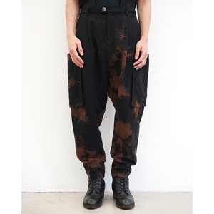 [kujaku] (クジャク) P-964 Bleached Box-Pocket Tapered Pants