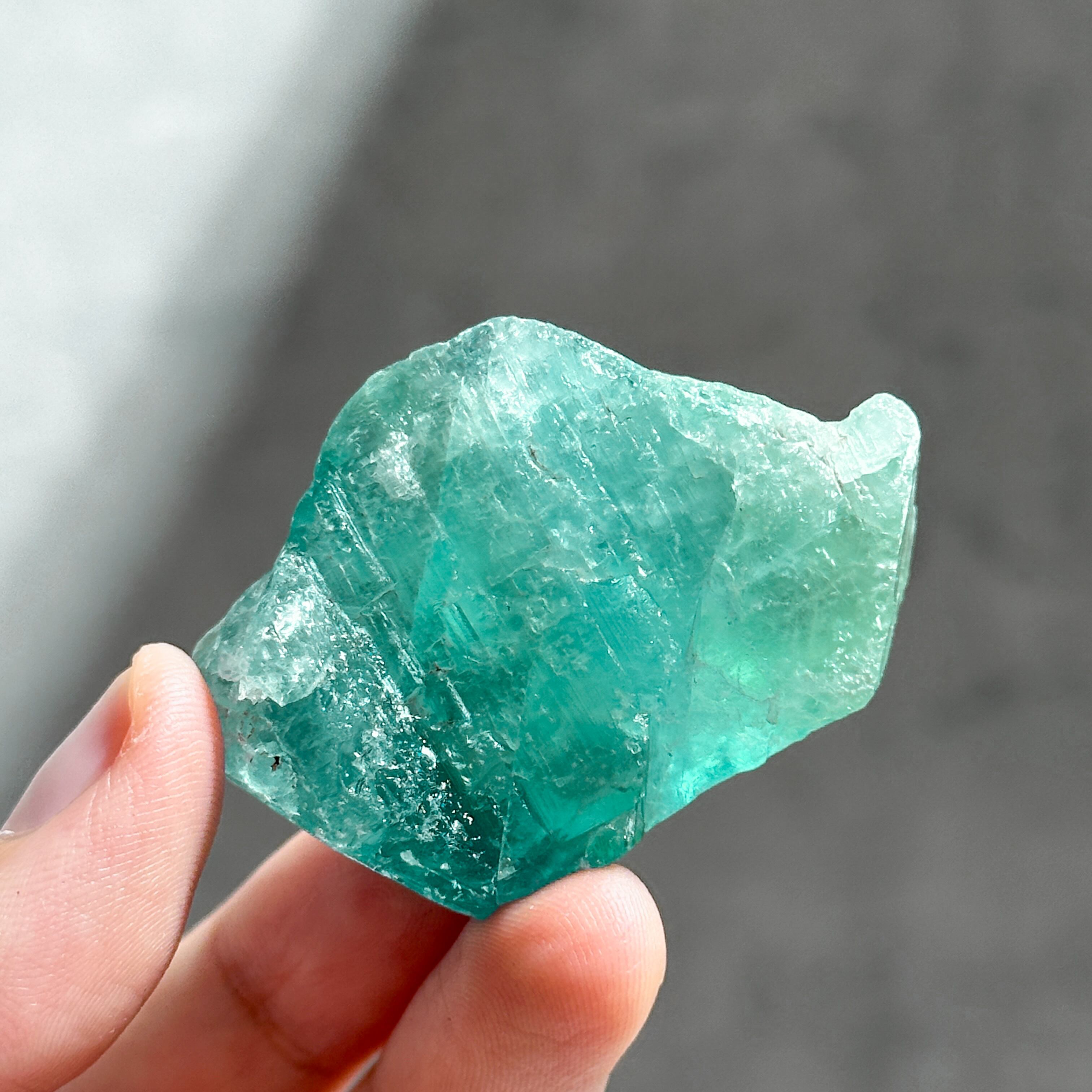 ブルー、グリーンフローライト 原石63◇ Fluorite ◇天然石・鉱物