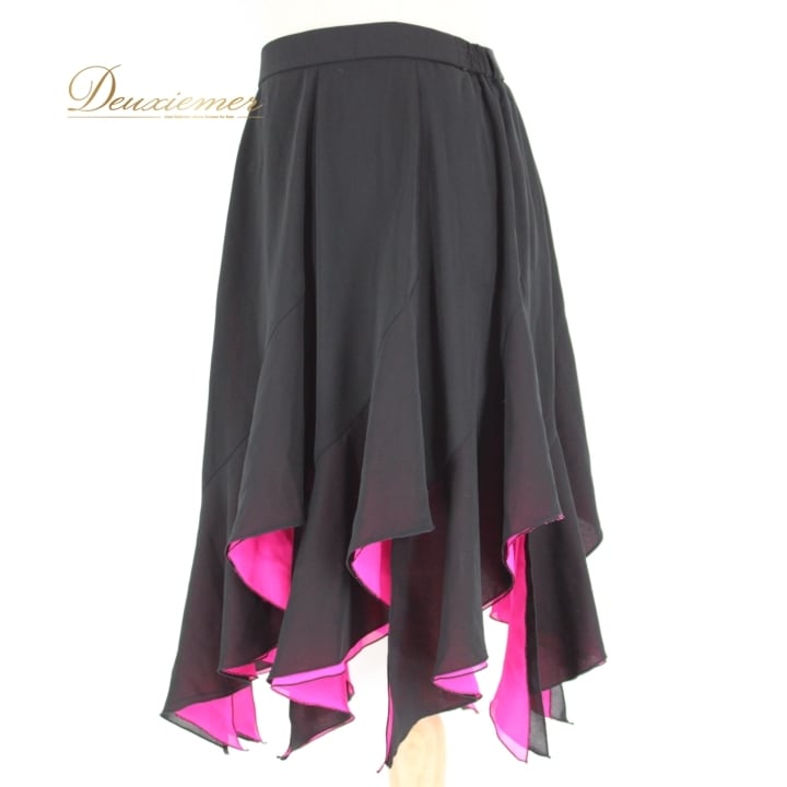 社交ダンス 衣装 スタンダード スカート レッスンウェア レディース