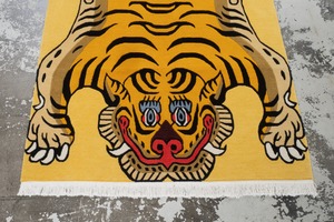 Tibetan Tiger Rug 《Lサイズ•ウール095》チベタンタイガーラグ