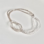 きらめく2色ビーズの上品ブレスレット｜サムネイル3