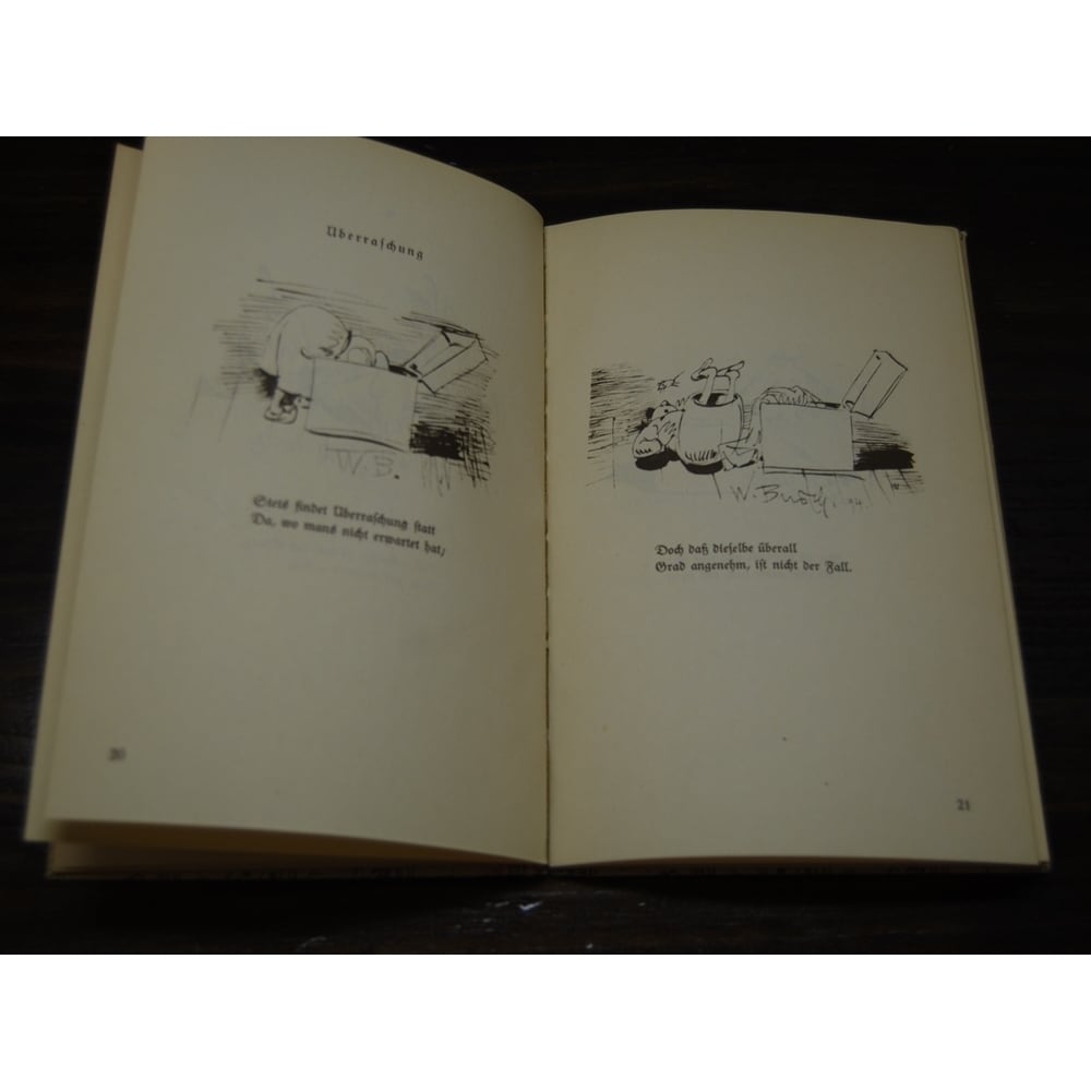 ドイツ古書 インゼル文庫 No.507 Wilhelm Busch | days オフィス・デイズ