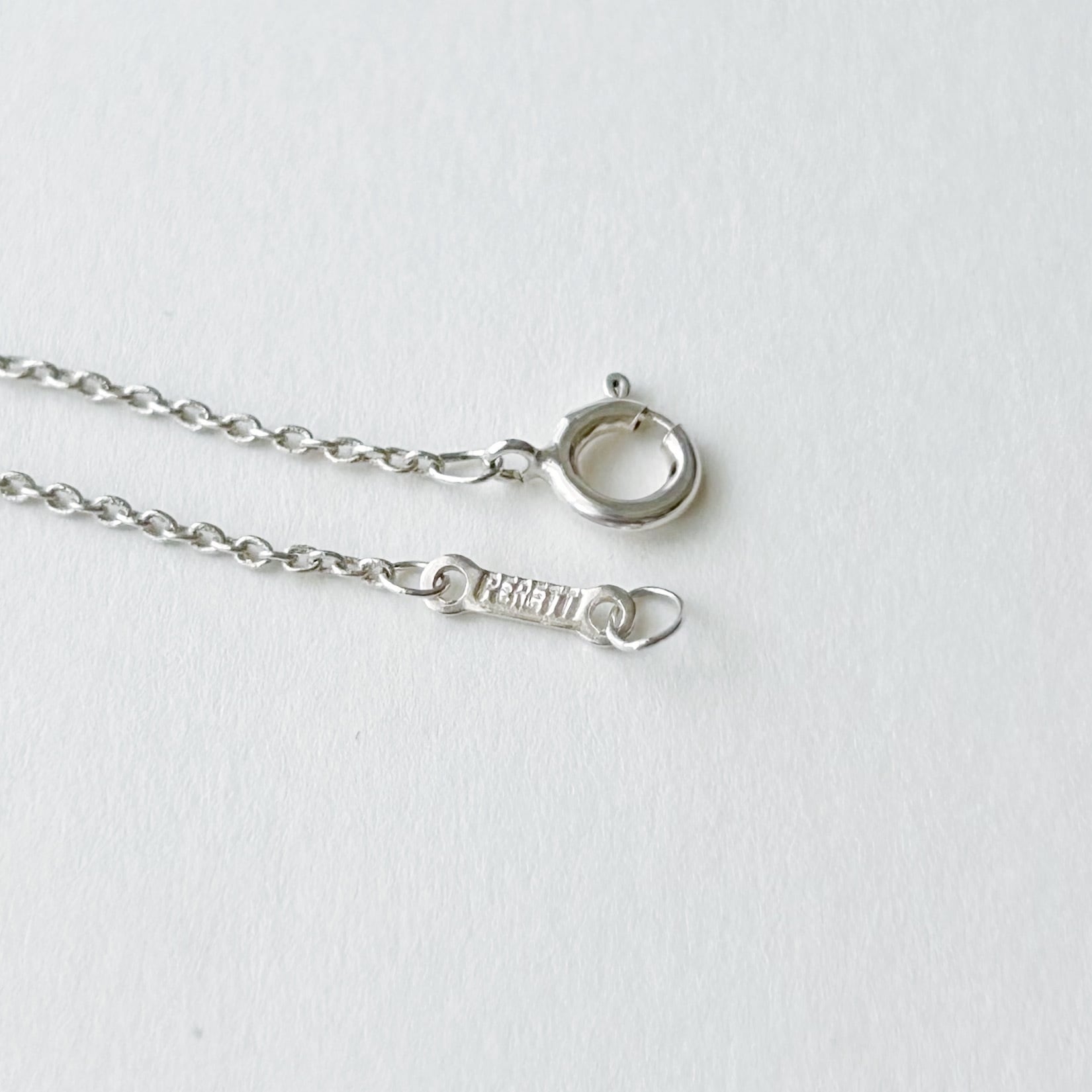 T7022】Tiffany&Co. bean necklace/silver925/ティファニー/ネックレス