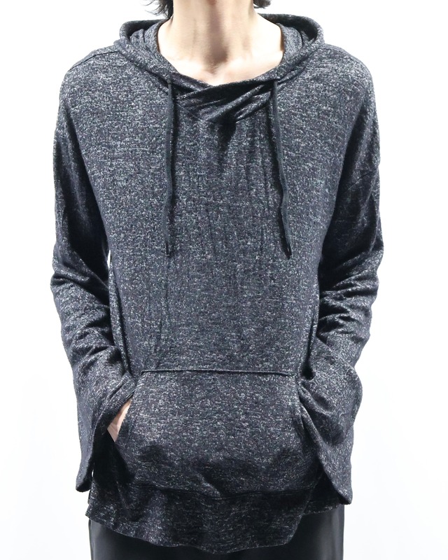 flare sleeve inner hoodie