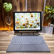 \ 公式ショップ限定価格❣️/ 準美品《2in1モデル》Surface Pro6 プラチナ Corei5 第8世代 メモリ8GB SSD128GB ノートパソコン 安心サポート&3ヶ月保証付き