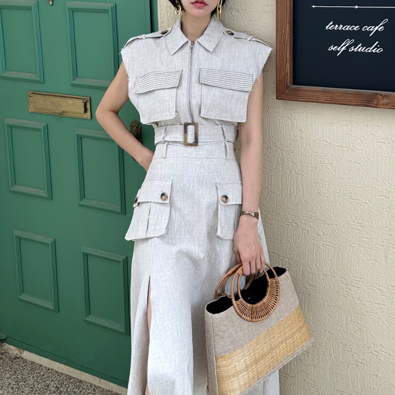 ミリタリーディテール セットアップ A4342