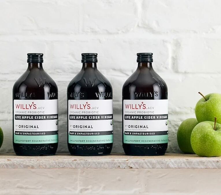 ≪ Willy's ACV≫ オーガニックアップルサイダービネガー 1000ml