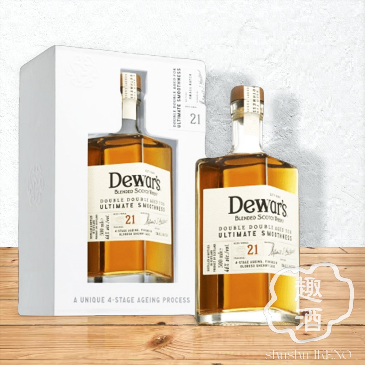 ウイスキー】デュワーズ ダブルダブル 21年 500ml | 趣酒いけの