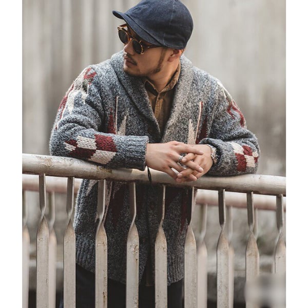 Front button design sweat P1005