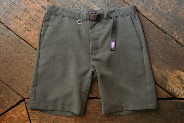 THE NORTH FACE PURPLE LABEL Polyester Tropical Field Shorts NT4704N CH(Charcoal)