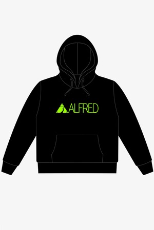 ALFRED ALL GREEN ROGO PARKA BLACK