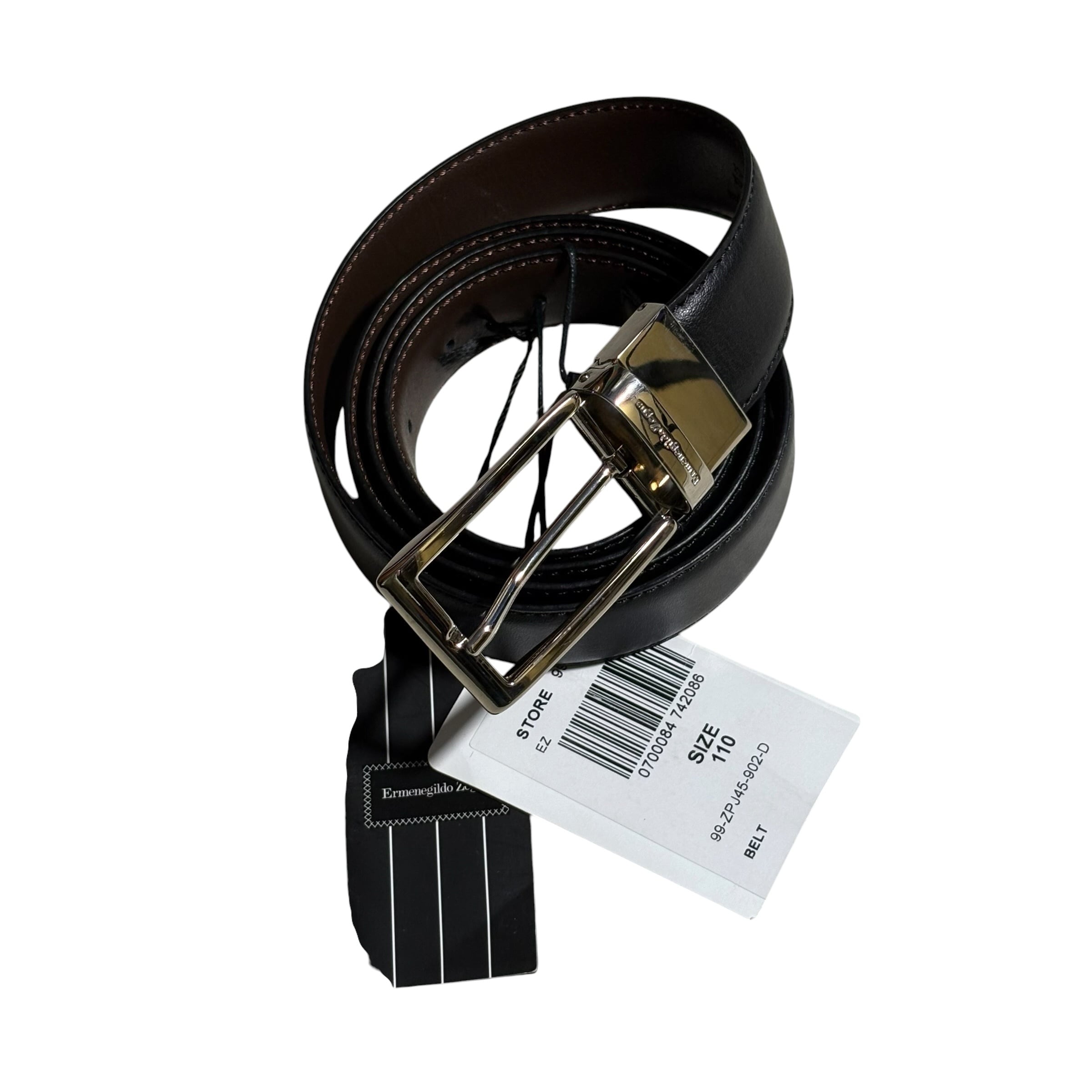 JIL SANDER black leather narrow belt | NOIR ONLINE