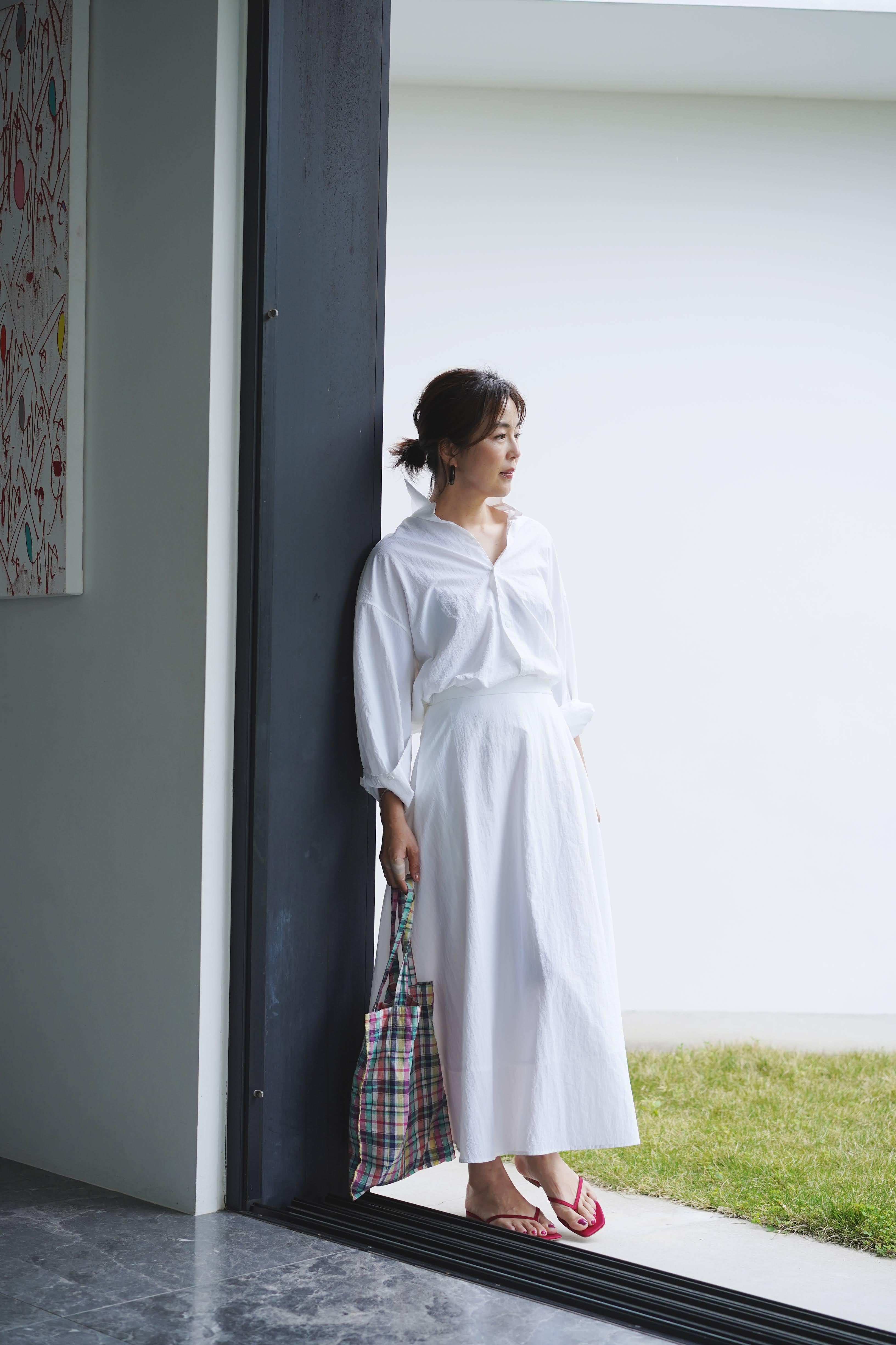 Beach & Town & Pool side shirt！ホワイト | THE9SHOP