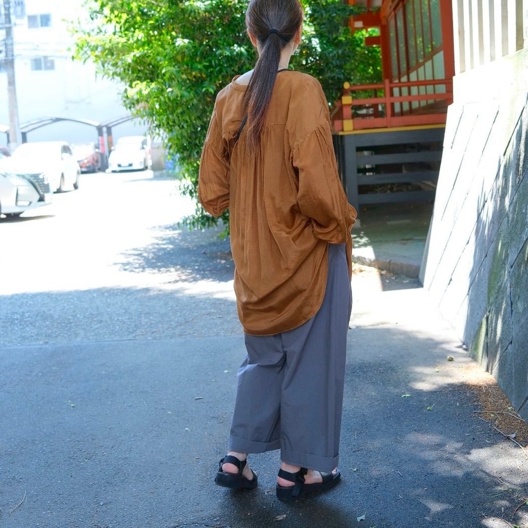 WONDER FULL LIFE(ワンダフルライフ) ANCIENT SHIRTS｜botanical dye