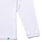 【SPALDING】ロングスリーブＴシャツ テキサス レタード ホワイト