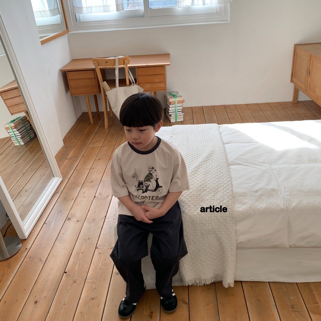 [article] Scooter Tee Shirt / [아티클] 스쿠터티셔츠