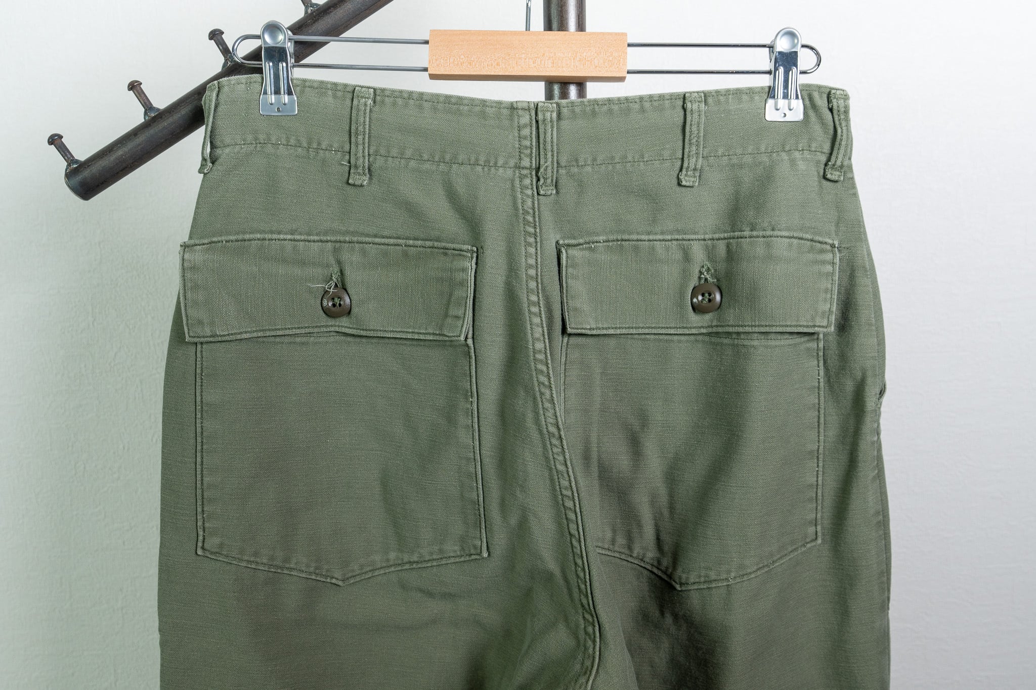 72s/米軍実物☆ベイカーパンツ/OG-107/ファティーグ/W32 32×31】U.S.Army