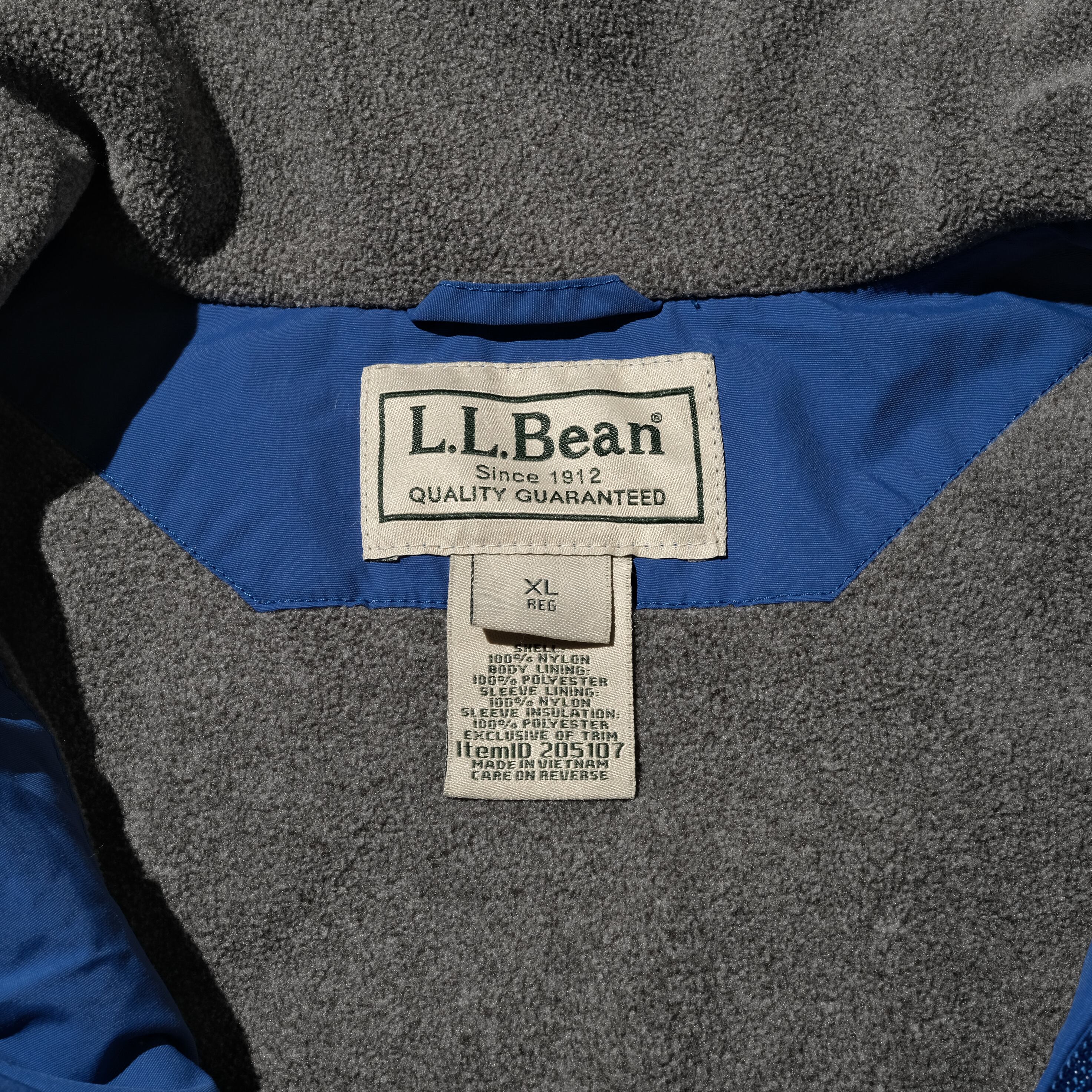 00S L.L.Bean 企業ロゴ 刺繍 WARM UP JACKET 00s LL BEAN warm up 