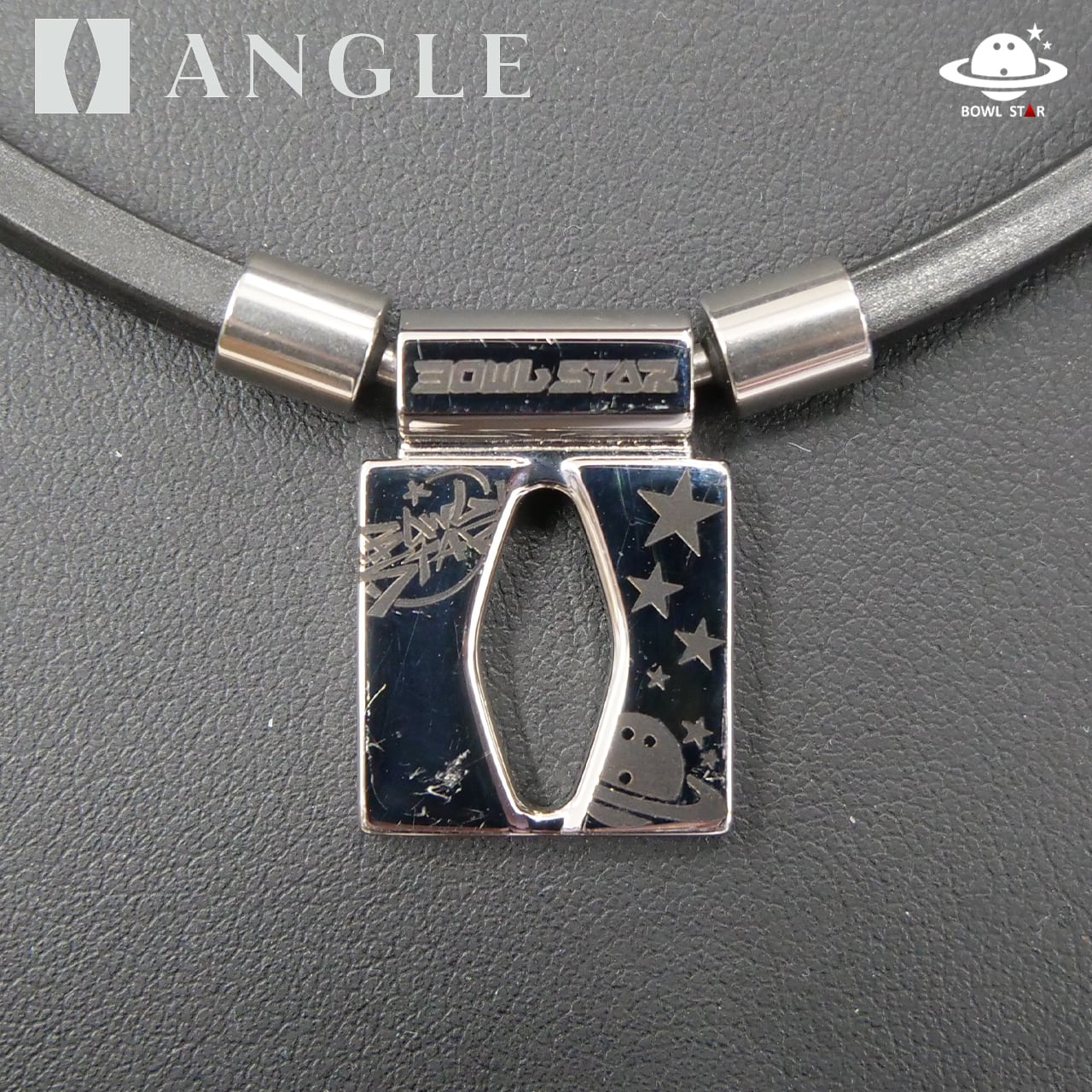 ANGLE x BOWLSTAR e.MODEL 01 NECKLACE PLATINUM [AN-03]（アングル x