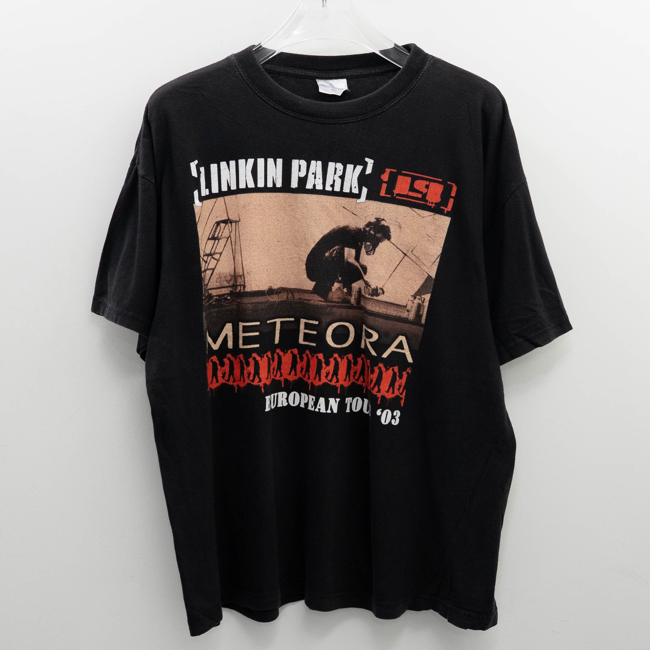 Linkin Park " Meteora European Tour 2003 Boot "Euro XL【A8-402】
