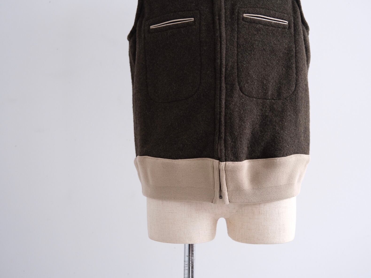 HOMELESS TAILOR”ZIP VEST” | Lapel online store