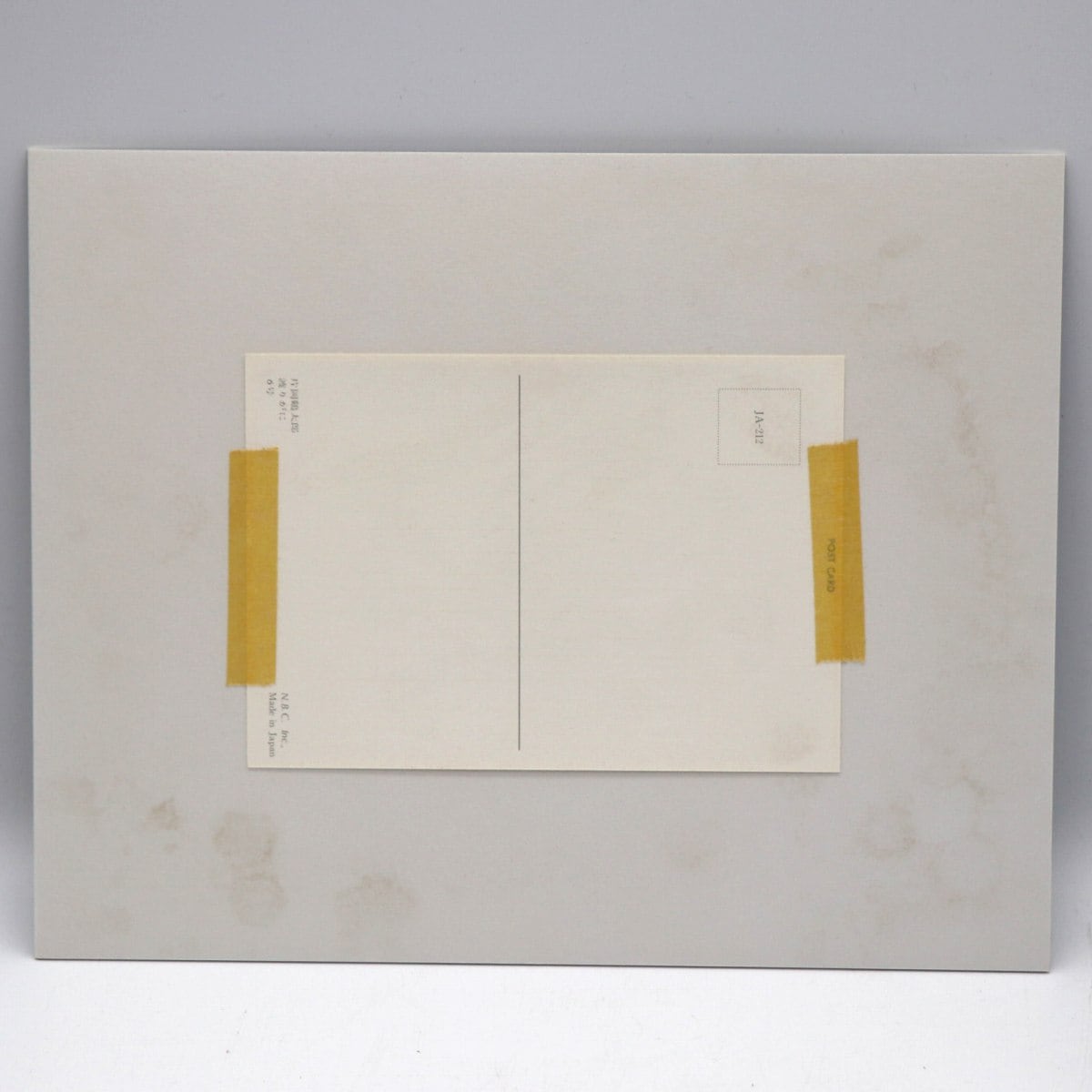 片岡鶴太郎・絵葉書・額入『渡りがに6号』・No.200708-335・梱包サイズ