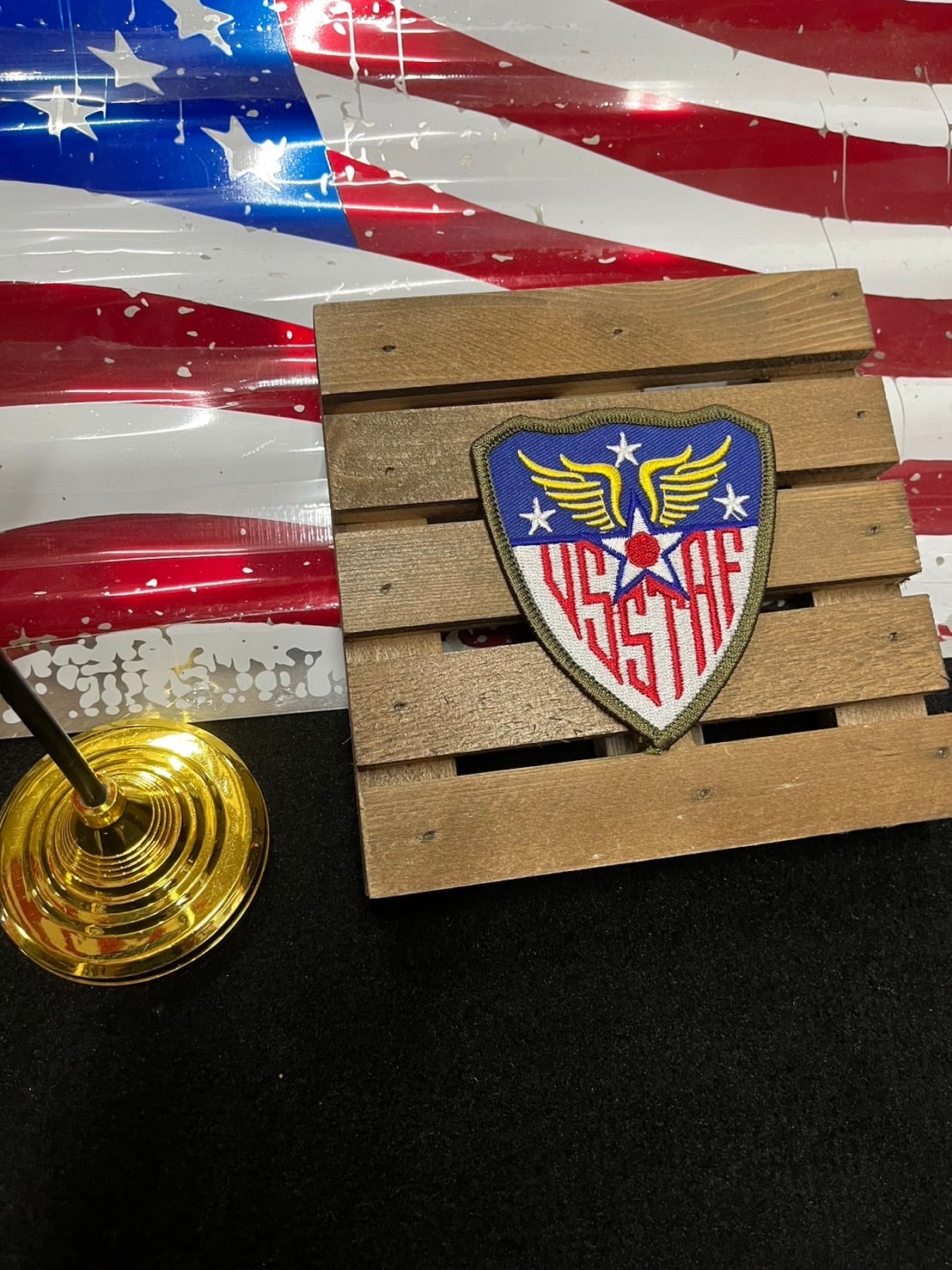 陸軍航空隊在ヨーロッパ戦略空軍(アメリカ陸軍) United States Strategic Air Forces in Europe (USSTAF) アイロンパッチ PM0160