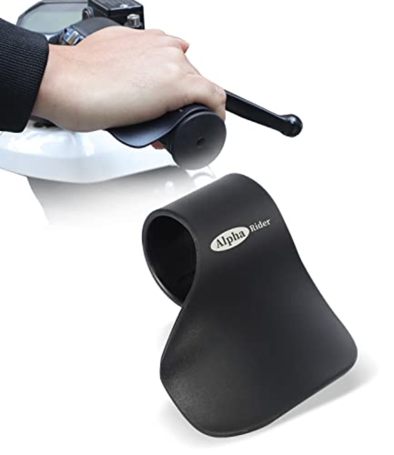 ALPHA RIDER ヴァンユースロットルアシスト アクセル補助 グリップアシスト アクセルアシスト オイルコントロール スロットルロック Aprilia BMW Bimota Ducati ホンダ カワサキ スズキ ヤマハ 等に適用 オートバイ バイク用 ブラック