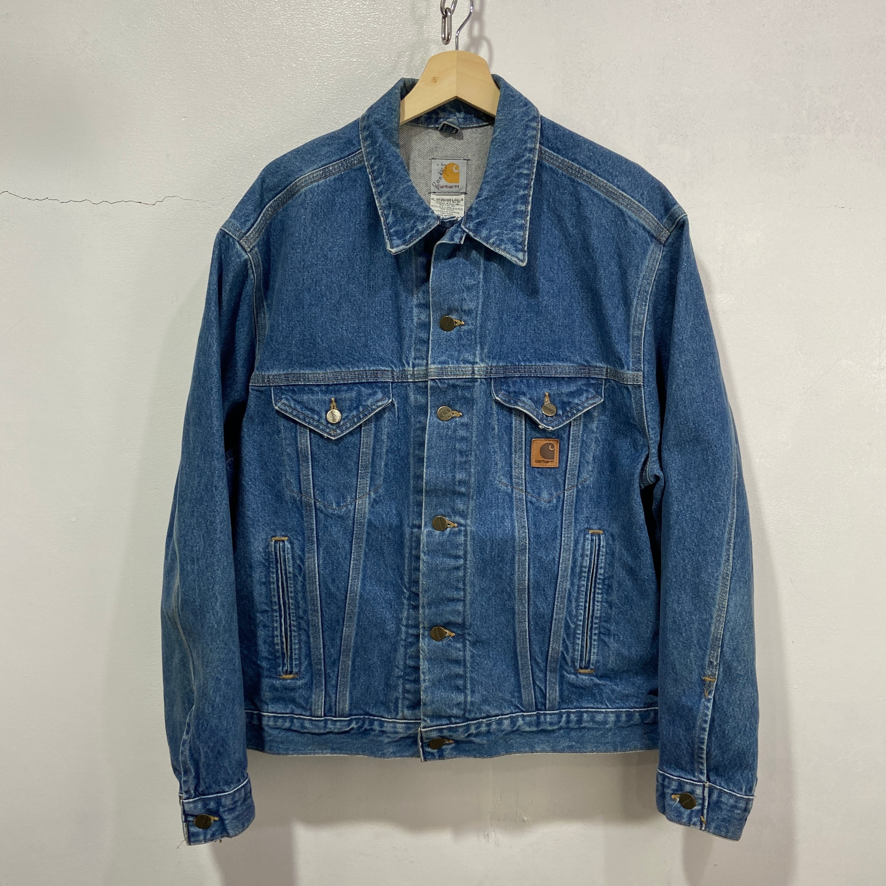 送料無料』Carhartt カーハート 90s Gジャン USA製 デニムジャケット L