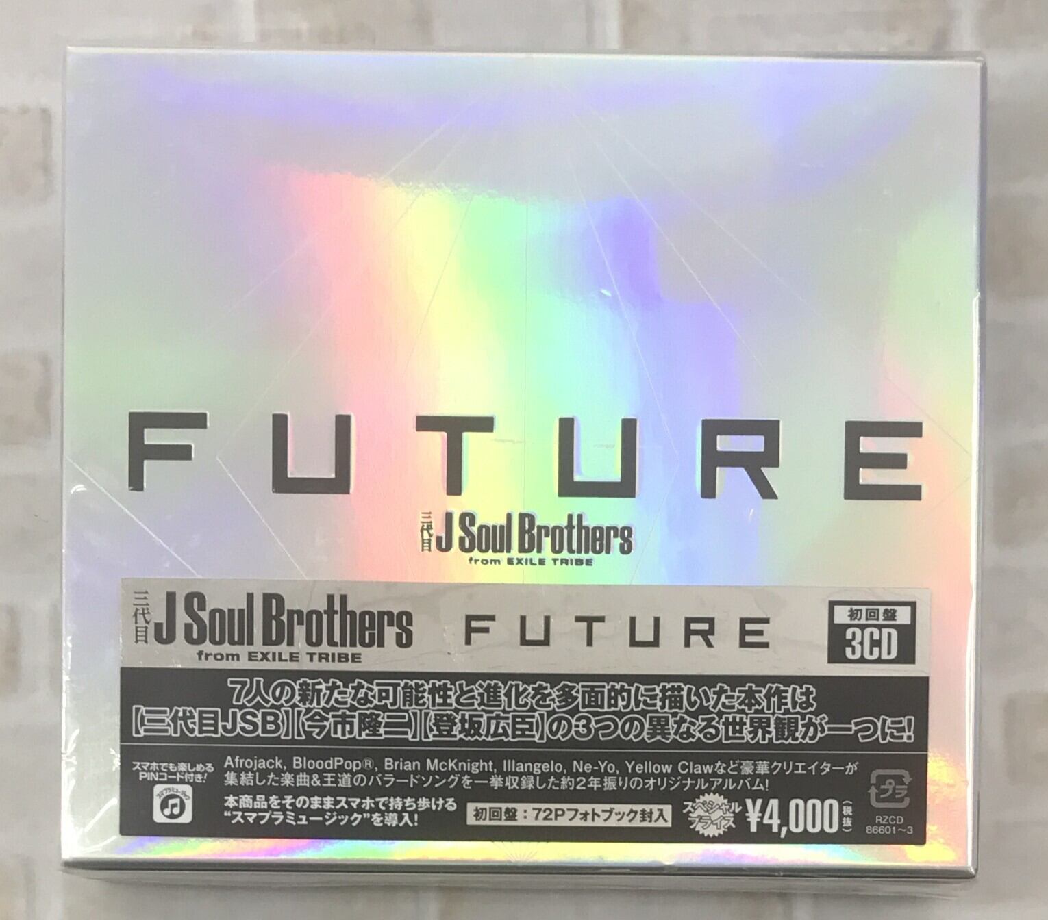 CD】Future Tribe CDJapan : FUTURE [3CD] Sandaime J Soul Brothers