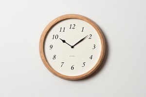 電波時計 Clair CLOCK OAK -renewal-