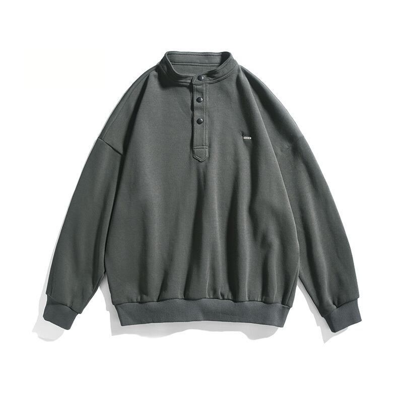 ★LOOSE ROUND NECK SWEATER　　02034