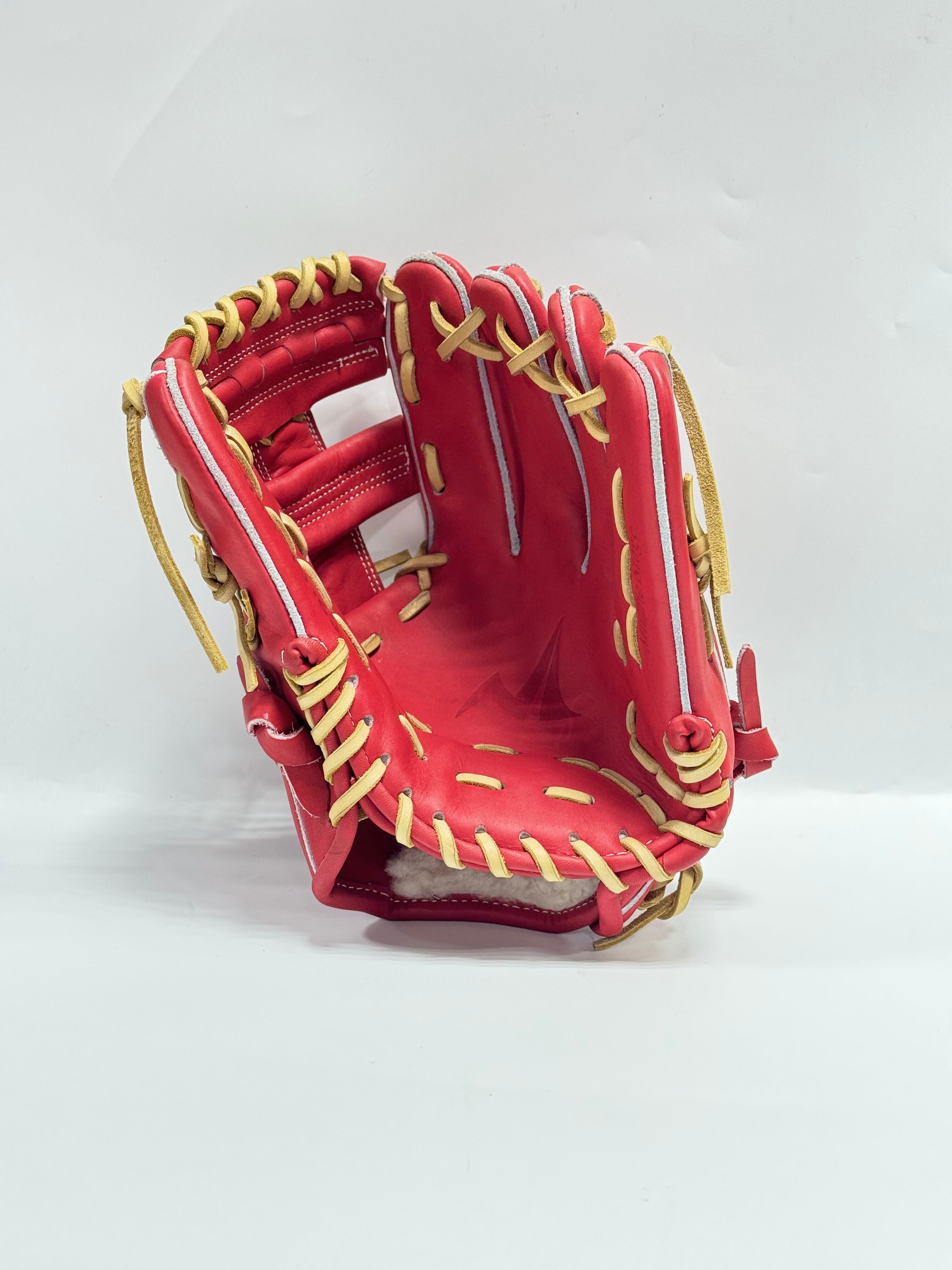 No Limitｰノーリミット 軟式硬式兼用グローブ 内野手モデル 直接刺繍