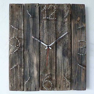 インテリア　メタルクロック Large Decorative Wall Clock 15-inch -
