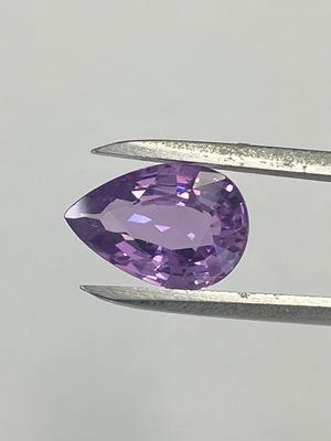 ラベンダーサファイア 2.07ct AIGS鑑別付き