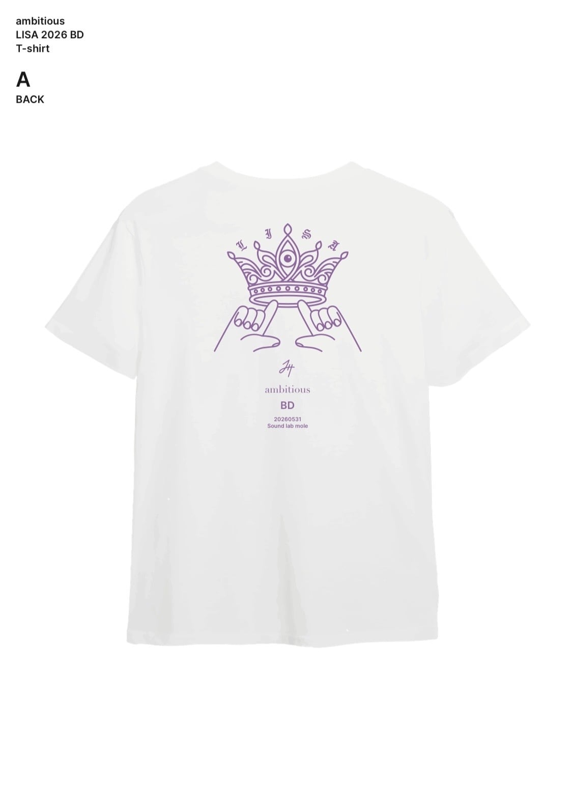 LISA生誕Tシャツ2026 | ambitious公式オンラインストア