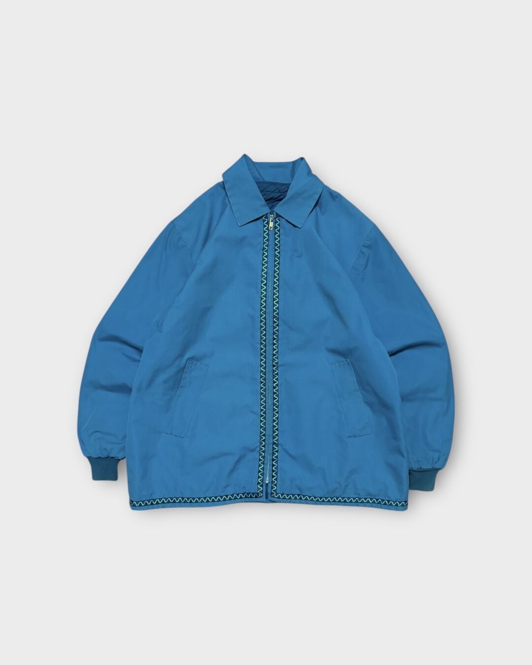 【VINTAGE】1980’s “C&A” Tyrolean Tape Hooded Jacket