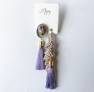 rope tassel pierce / earring