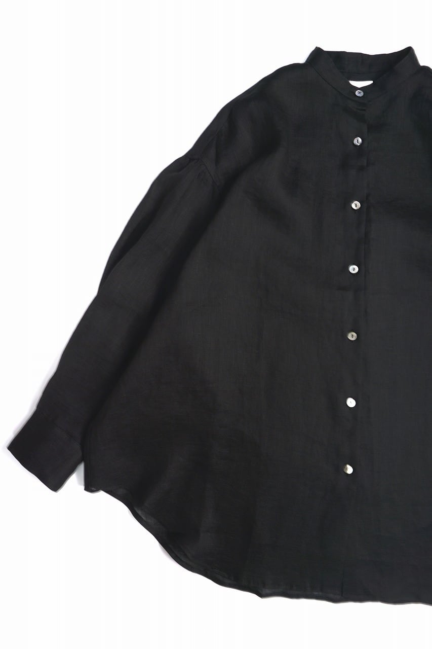 French Linen Balloon Shirt