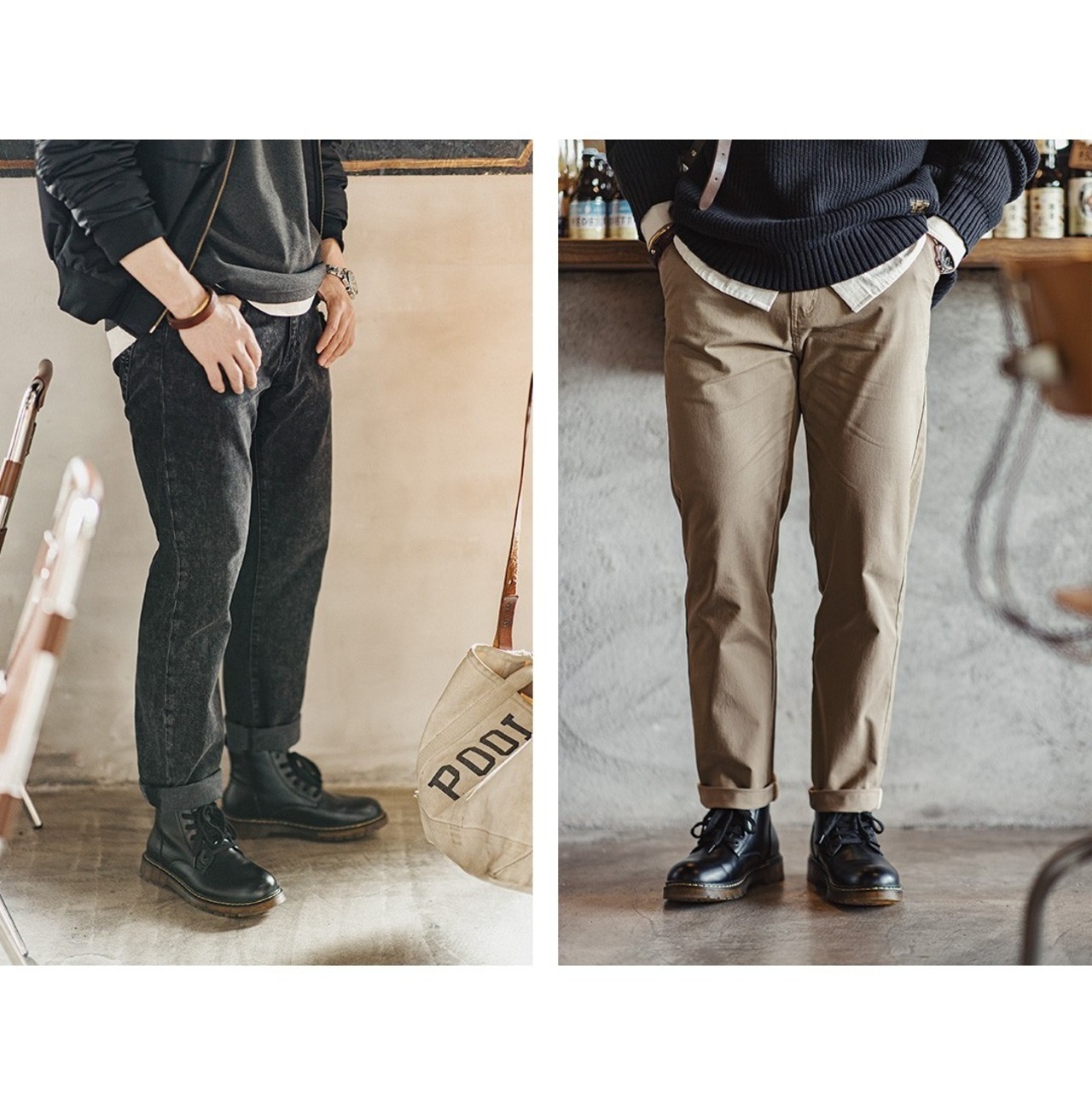Glossy Black High Top Boots / グロッシー ブラック ハイトップ ブーツ
