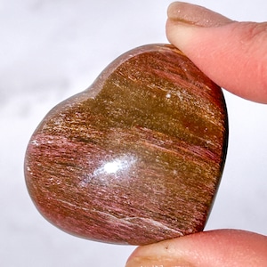 ペトリファイドウッド(珪化木) ハート