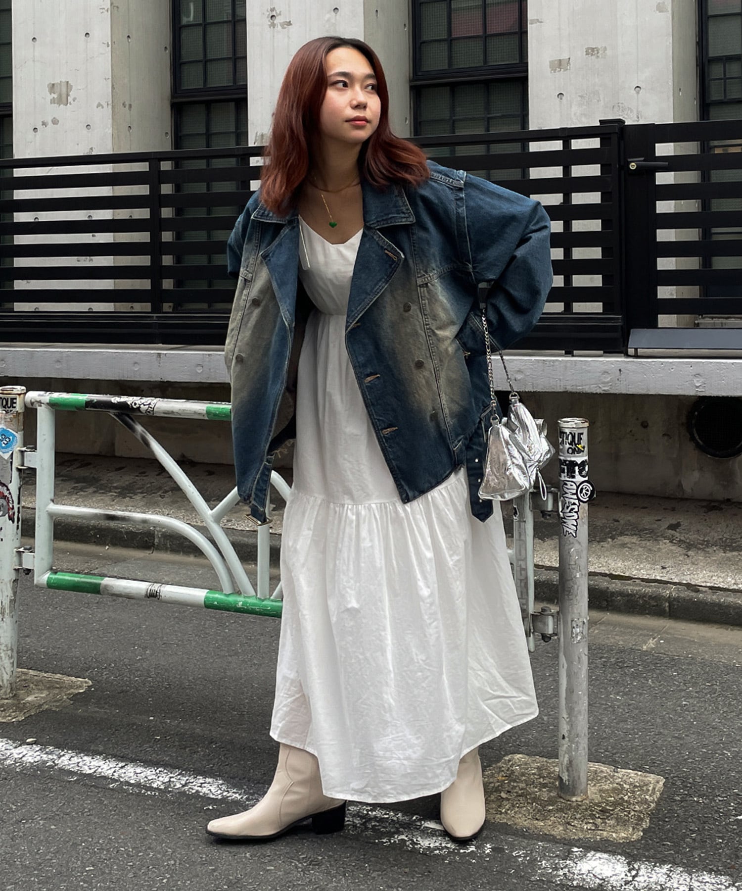 Vintage denim detach double jacket | ACLENT（アクレント）