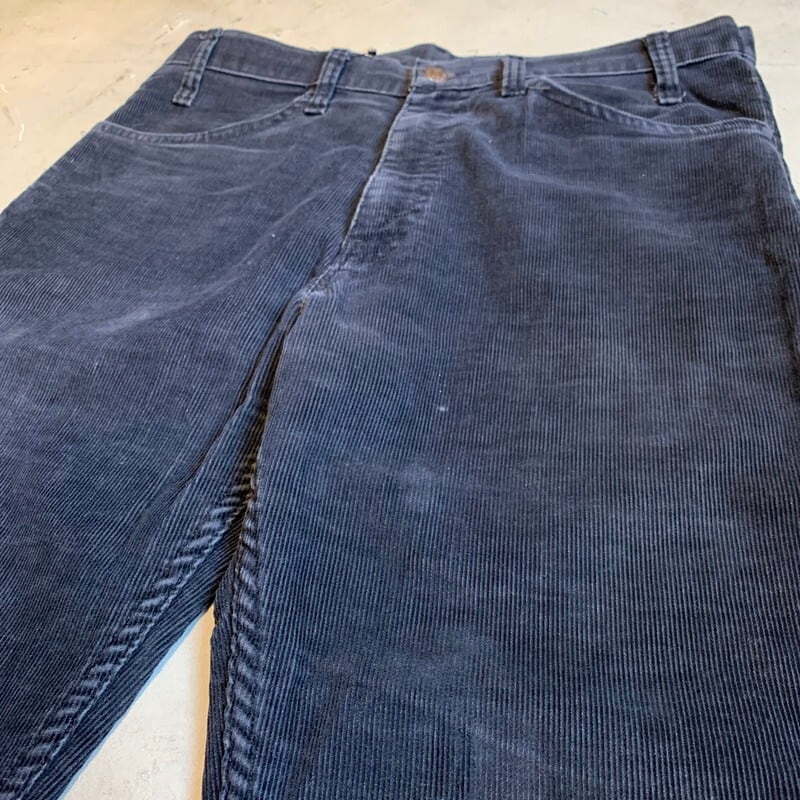 80's Levi's リーバイス 519-1558 ブラックコーデュロイパンツ