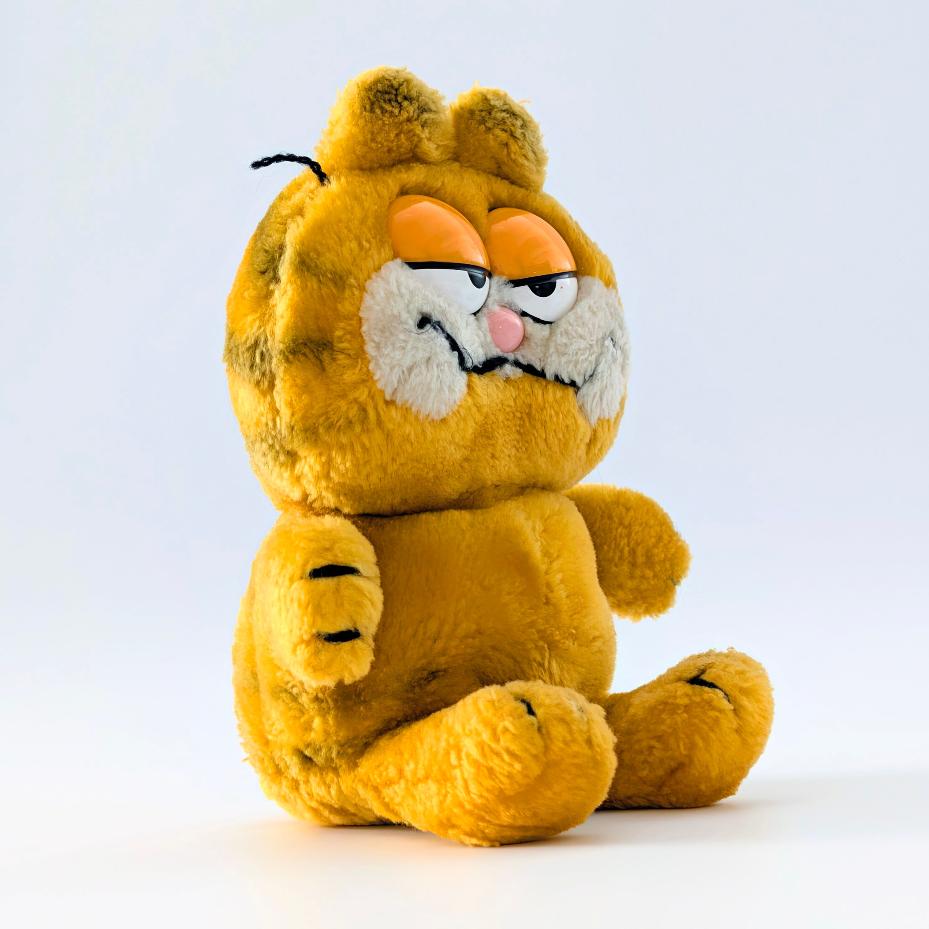 ☆ VINTAGE 1980年代初期 ☆【 Garfield ( ガーフィールド ) 】ビーンぬいぐるみ / プラッシュ / plush / 1980年代年製 〚アメリカン雑貨 アメトイ〛