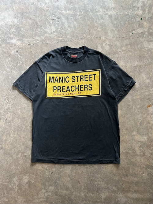 MANIC STREET PREACHERS EVERYTHING MUST GO マニックストリートプリーチャーズ Tシャツ L 黒