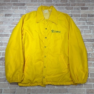 HOWE NYLON COACH JACKET YELLOW