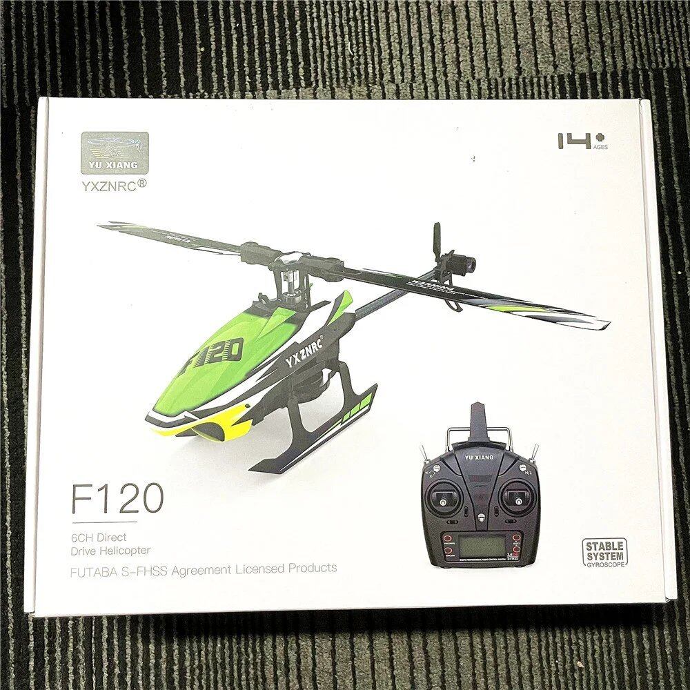 YUXIANG F120 BNF (リモコンなし) 6CH 3D6G ブラシレス フライバーレス