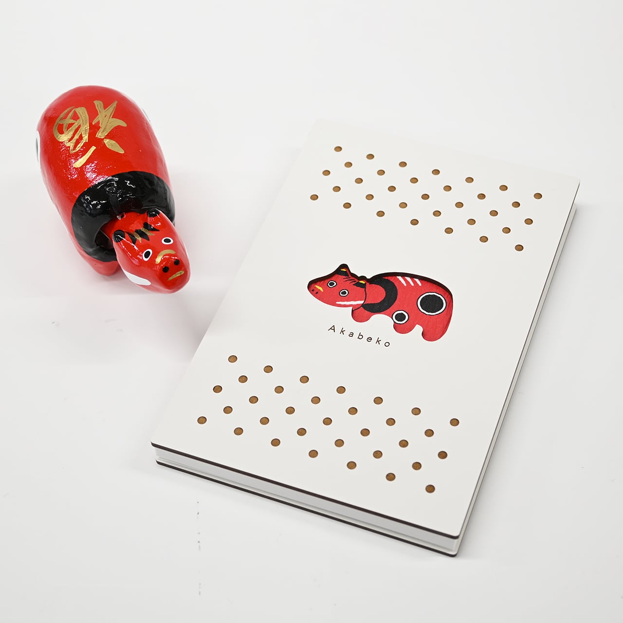 赤べこ」御朱印帳 福島 縁起物 神社仏閣巡り 御朱印集め 参拝グッズ