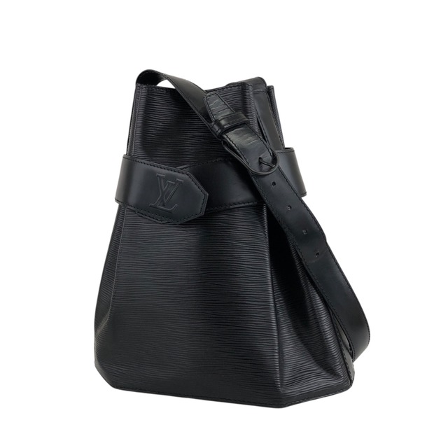 LOUIS VUITTON ルイヴィトン エピ ショルダーバッグ ブラック レザー サックデポール vintage ヴィンテージ オールド xf77xg